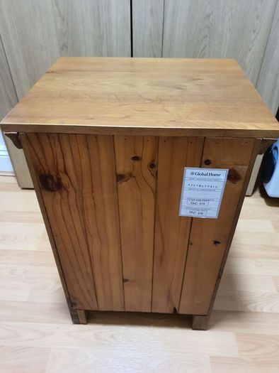 Solid wood oak stained Bedside Drawer