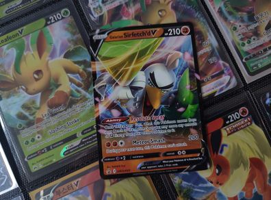 Galarian Sirfetch'd V ! Promo ! from Sword and Shield Era ! 2020 ! Pokemon Card !