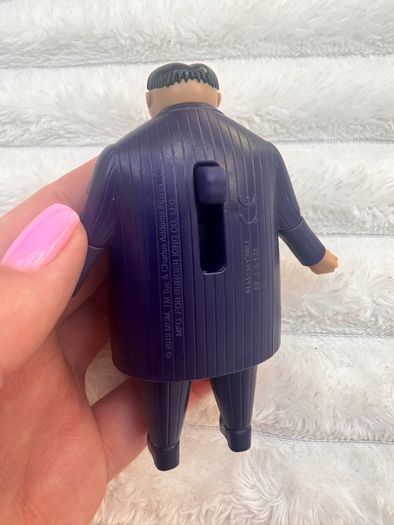 Gomez Addams Family Burger King Toy 2019 Moving Arms approx. 10 cm. Used Please see photos