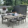 garden table and 6 chairs Image 7