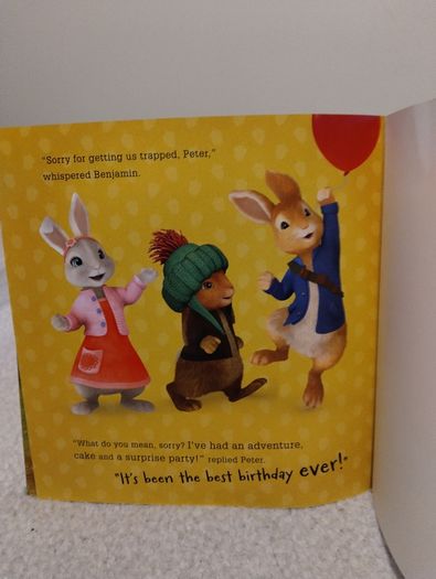 Peter Rabbit, Happy Birthday, Peter story book