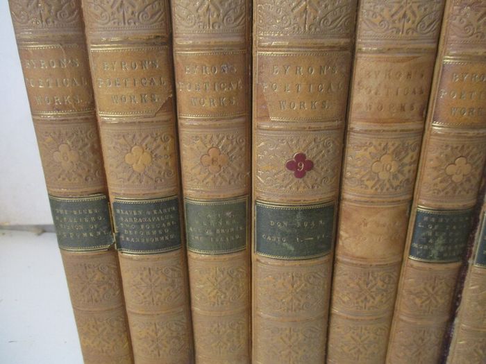 1854 The Poetical Works Of Lord Byron, Some Engravings After Turner