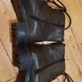Carl Scarpa green ankle boots size 8 Eur 42 - lovely soft leather and lace closing detail - postage included Image 5
