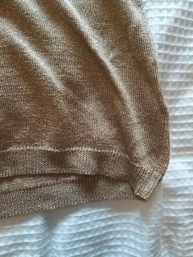 Gold Sleeveless Top
