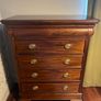 King Sleigh Bed 4 Piece Set Solid Mahogany Image 4