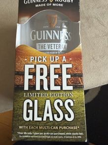 Pint. Glass Guinness Collectable