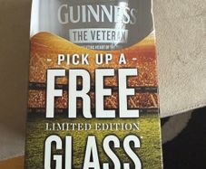 Pint. Glass Guinness Collectable