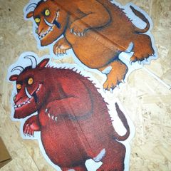 Gruffalo puppet/flag/picture