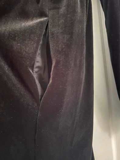 Black Velvet Dress size 12-14