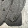 38R Mens JACK WILLS x MOON Tweed Blazer Jacket Grey Mens Heritage Collection Image 4