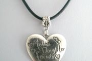 Mother &amp; Daughter Friends Forever Pendant
