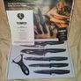 Tower Essentials 6-Piece Non-Stick Knife Set - Grey Stone Finish Image 2