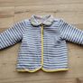 Girl JoJo Maman Bebe Reversible Quilted Jacket Image 2