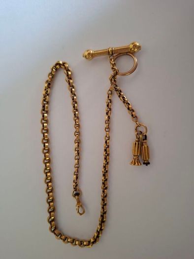 Gold watch chain