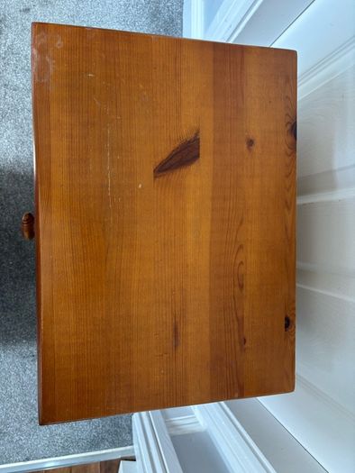 Bedside locker - pine