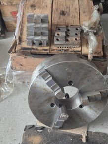 400mm Lathe Chuck, Size 8 Taper, Polish-made, Complete Set
