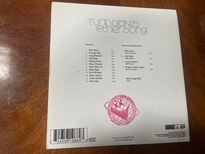 Turin Brakes Ether Song Double CD