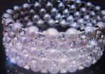 Pearl and Diamonte Wrap around Bracelet