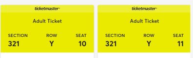 Dublin v Kerry 2 X Tickets Davin Stand