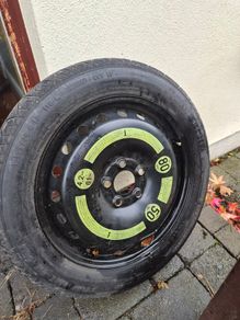 Mercedes E class Continental 155/70 R17 space saver spare wheel