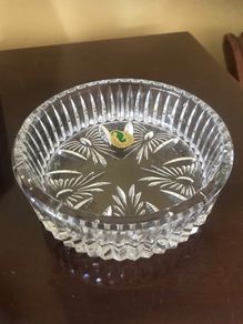 Waterford Glass Millennium Wine Bottle Coaster