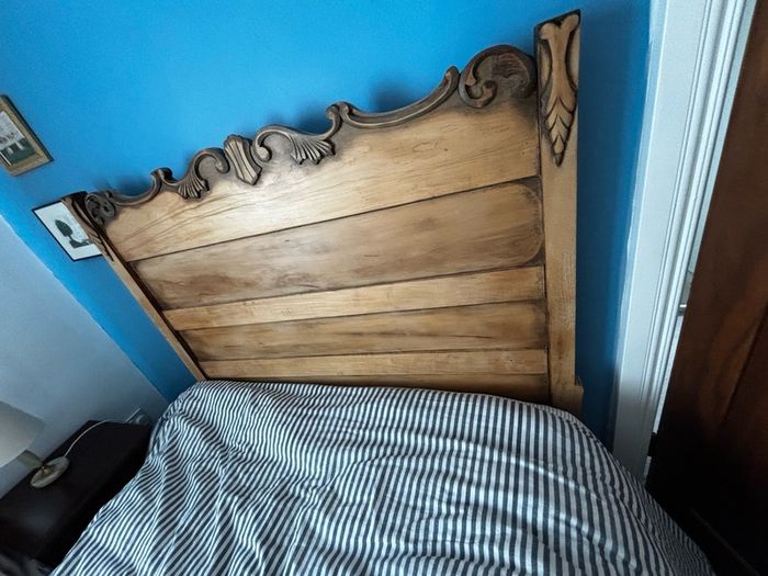 Vintage Handmade Amish Bed-frame - OPEN TO OFFERS