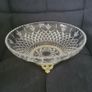 Large Killarney Irish Crystal Fruit Bowl With Metal Foot Image 2