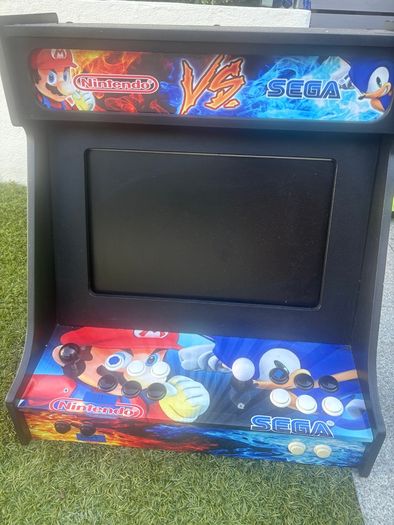 Nintendo and sega console