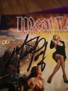 MEAT LOAF: Hang Cool Teddy Bear CD- Autographed by Meat Loaf and Chris Chaney