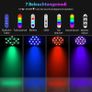 2PCS Stage Lights 36LED 72W Disco Light RGB DMX512 with Remote Control, Par Light 7 Modes Stage Lighting Effect DJ Lights for Party Bar Club Wedding Halloween Christmas (FREE SHIPPING) Image 6