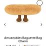 New JELLYCAT Amuseables Baguette Bag Charm Image 4