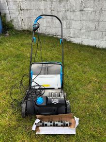 Scarifier and Lawn Leveling Rake