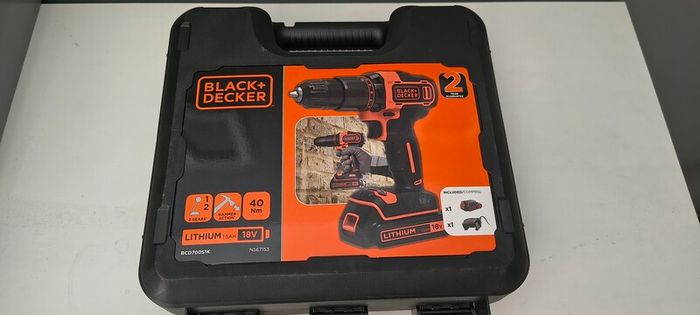 Black + Decker 18v drill