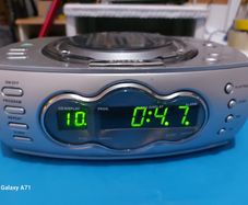 Technika CDCR-106 Alarm Clock Radio Vintage Tested Working Nice Condition