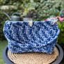 Blue Tote Handbag Image 3