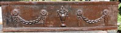 Victorian Cast Iron Planter Flower Box Garden Feature Window Display Rectangular 23,5" x 8"