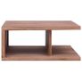 Coffee Table 70x70x30 cm Solid Teak Wood Image 2