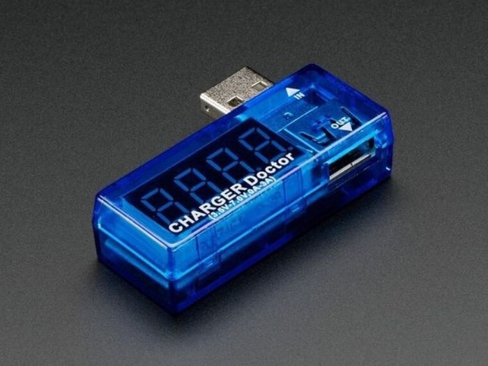 USB Charger Doctor - In-line Voltage and Current Meter