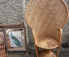wicker chair