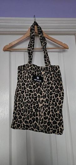 1stxuelie Leopard Print Tote Bag