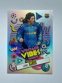 Match Attax - Messi - Vintage Vibes Card