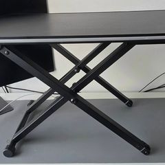 Adjustable Standing Desk Converter / Riser - Black, Excellent Condition