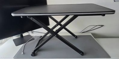 Adjustable Standing Desk Converter / Riser - Black, Excellent Condition
