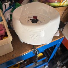 George Foreman contact roasting machine