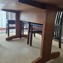 Mid century teak dining table and chairs Image 6