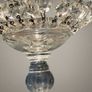 Vintage Cut Glass Basket Pendant Chandelier Image 3