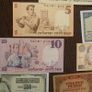 Lot of 12 Old World Banknotes from Circulation.1910-2001 No.10. Image 3