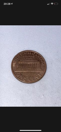 USA 1980 One 1 Cent Coin Lincoln Memorial Cent