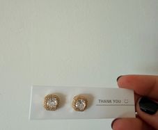 gold plated earring