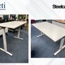 20 x Steelcase Migration Electric Sit Stand Desks Image 2
